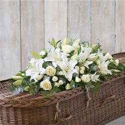 Lily &amp; Rose Casket Spray