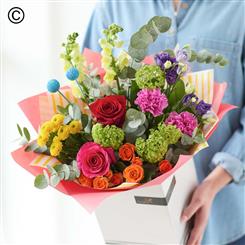 Romantic Rainbow Handtied