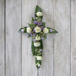 Lilac and White Cross