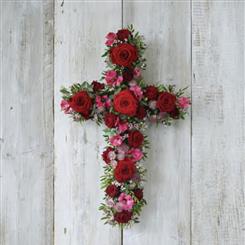 Red and Pink Cross