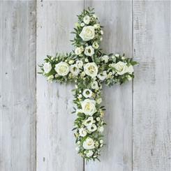 White and Green Cross